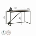 thumbnail image 6 of Bush Furniture Refinery 50W Industrial Desk, Gray/Brown, 6 of 7