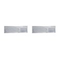 thumbnail image 2 of Transemion Universal Keyboard Cover Silicone Desktop Computer Keyboard Film 108 keys Laptop Keyboard Cover Skin 2Set, 2 of 6