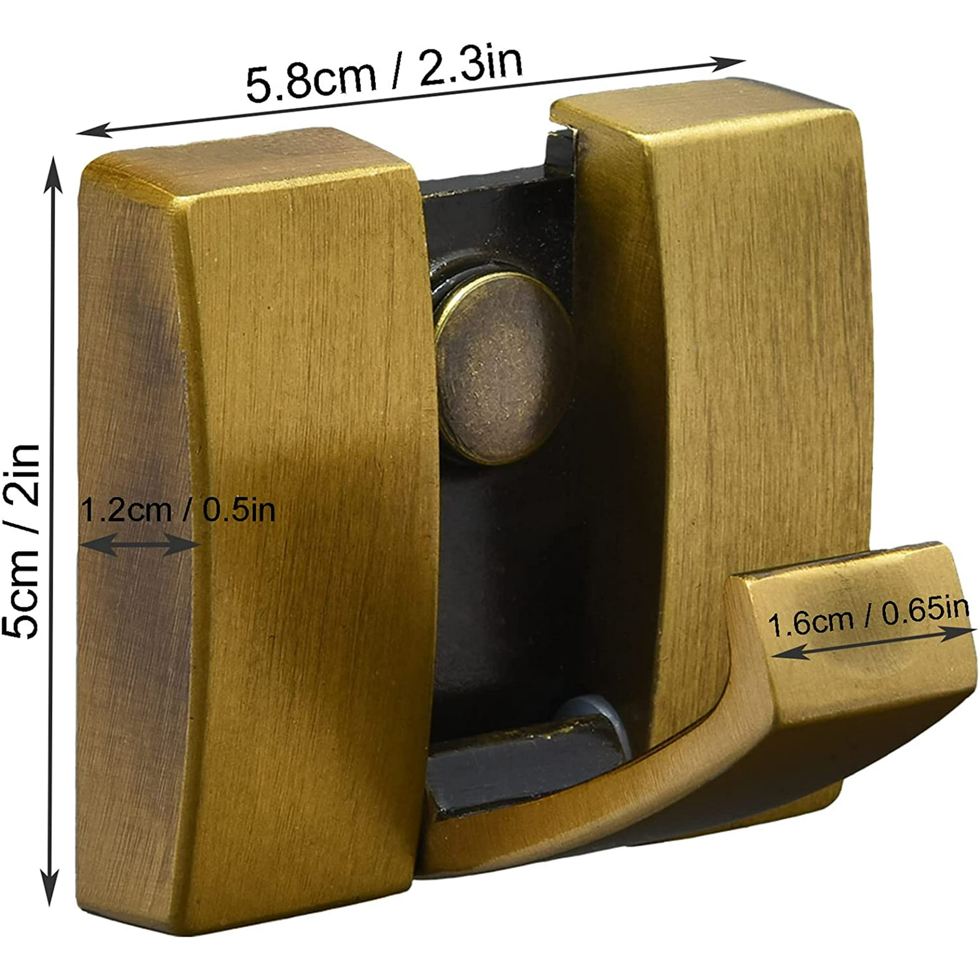 Crochets Muraux Rétro Pour Manteaux Serviettes Et Clés