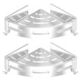 thumbnail image 1 of Support Triangulaire Sans Perçage pour Salle de Bain Support Mural pour Toilettes, 1 of 5