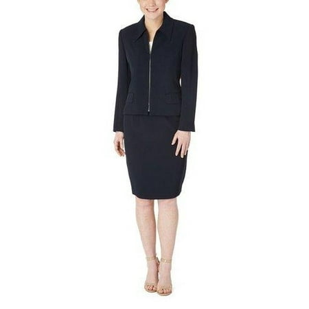 Petite Zip Jacket with Skirt (Style# 50400S7) (Best Coats For Petites)