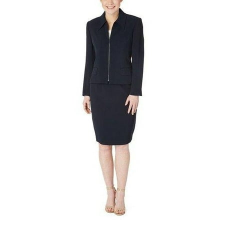 Jessica Petite Coat - Petite Zip Jacket with Skirt (Style# 50400S7)