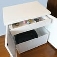 thumbnail image 3 of The Refined Feline Refined Litter Box Deluxe, Large, White, Modern Style, 3 of 5