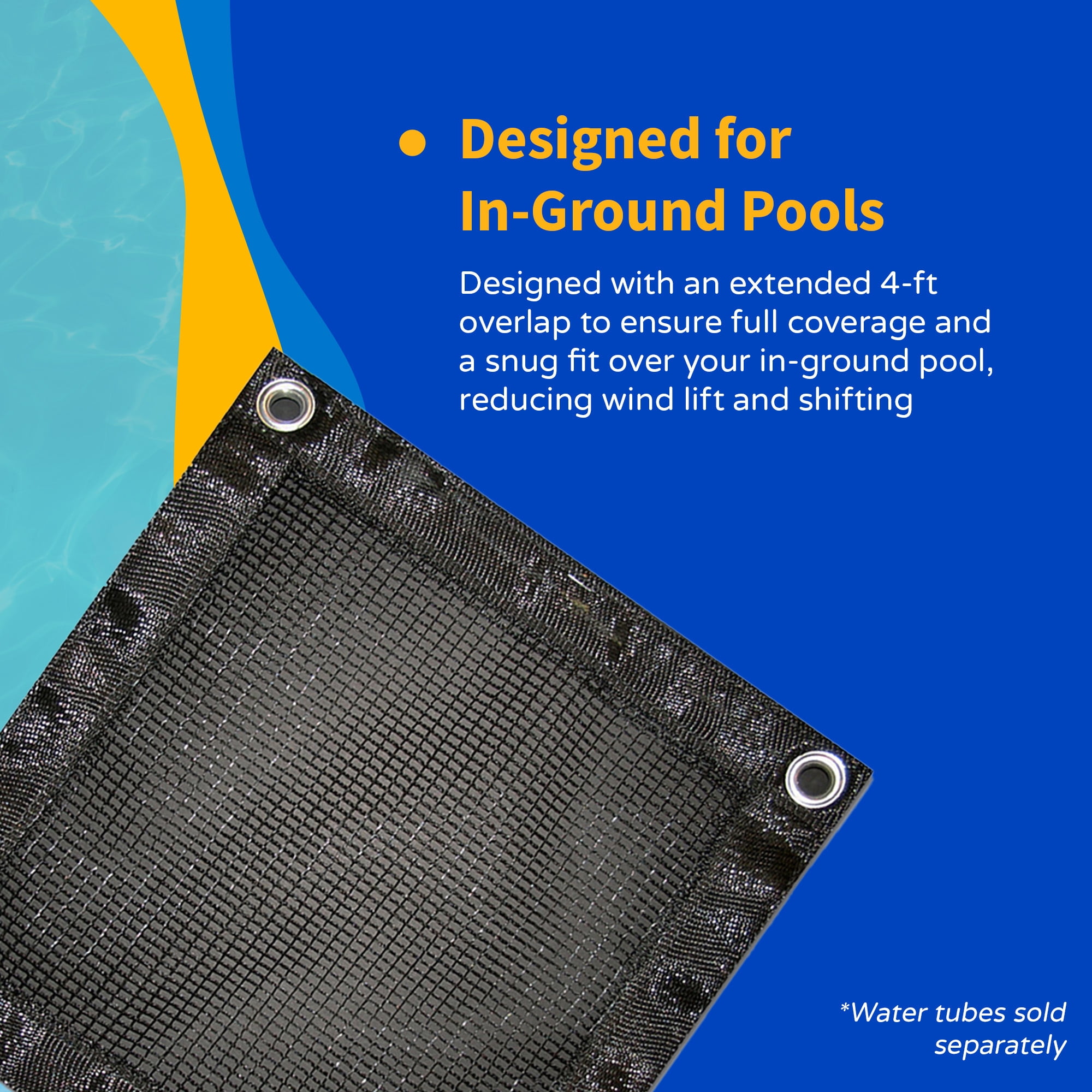 Blue Wave 16' x 32' Rectangular Above Ground Leaf Net Pool Cover
