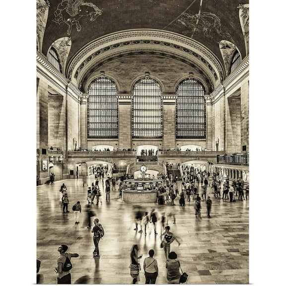 Great BIG Canvas | Rolled Scott Stulberg Poster Print entitled Grand Central Station in New York City