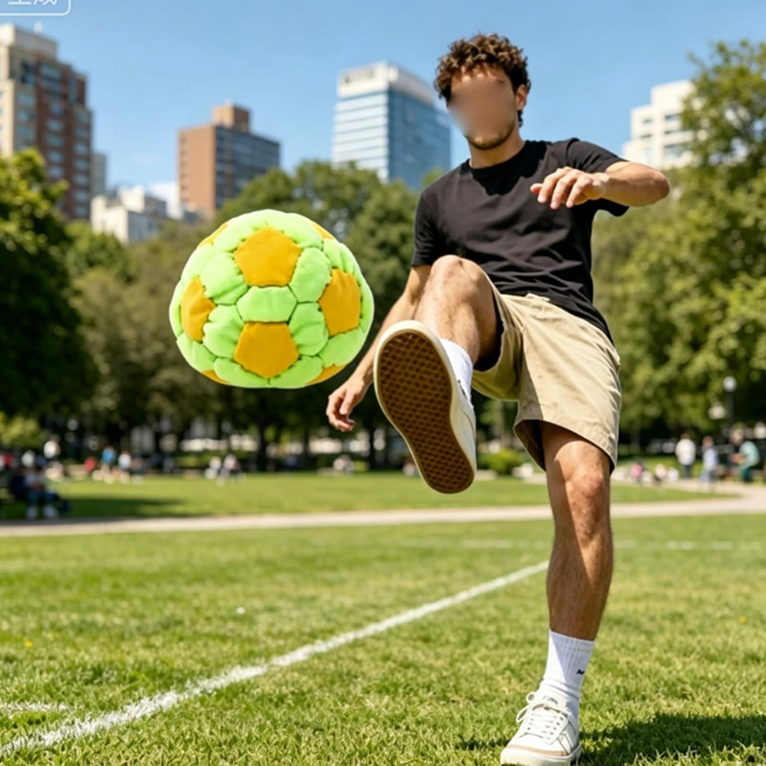 Dragonfly Footbag,32-Panel Hacky 2026 Sa-ck Spiral Pellet Filled Footbag Ball, Soft Durable Soccer Style Kick Bag for Foot Coordination Training, Outdoor Play, Stress Relief Toy