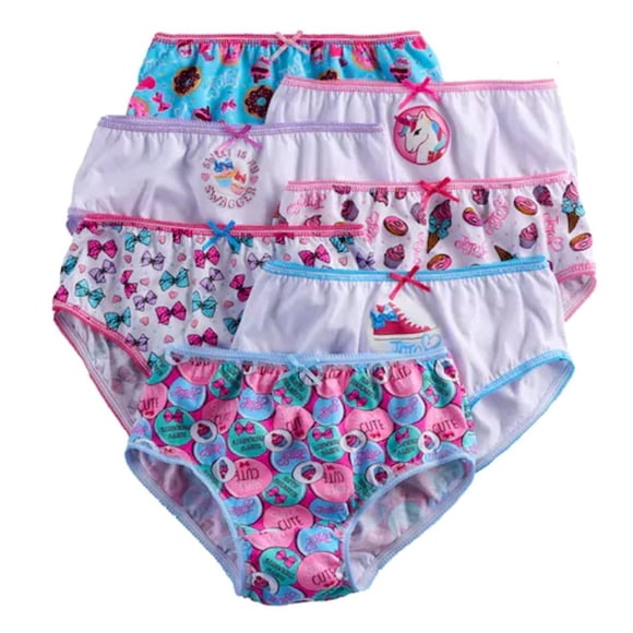 JoJo Siwa Culottes en Coton 7 Pcs pour Filles (8)