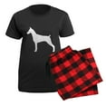 thumbnail image 5 of CafePress - Doberman Women's Dark Pajamas - Women's Short Sleeve Print T-Shirt and Pants Dark Cotton Pajama Set, 5 of 7