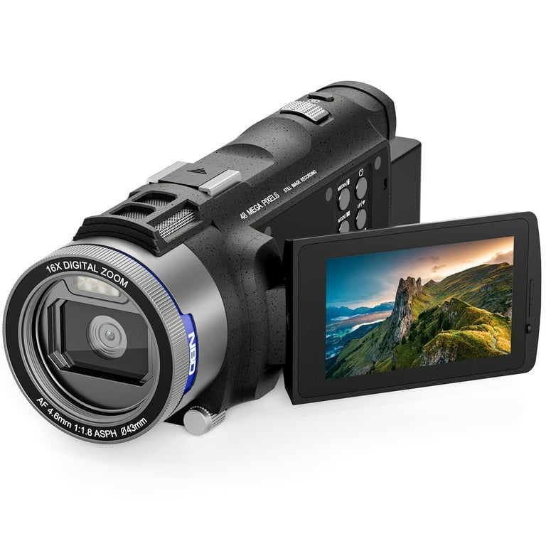 NBD 4K ビデオカメラ 48MP 60fps 32GB Wi-Fi NBD 4K ビデオカメラ 48MP 60fps 32GB Wi-Fi Amazon.co.jp: NBD