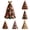 Christmas Patchwork Fabric Diy Decor Kit #A, variant on DIY Quilted Christmas Tree Kit, DIY Holiday Patchwork Sewing Craft Kit, 3D Fabric Patchwork Craft Set, Handmade Christmas Home Decor for Mantel Table Office Display, Gifts for Quilting Lovers (#A)