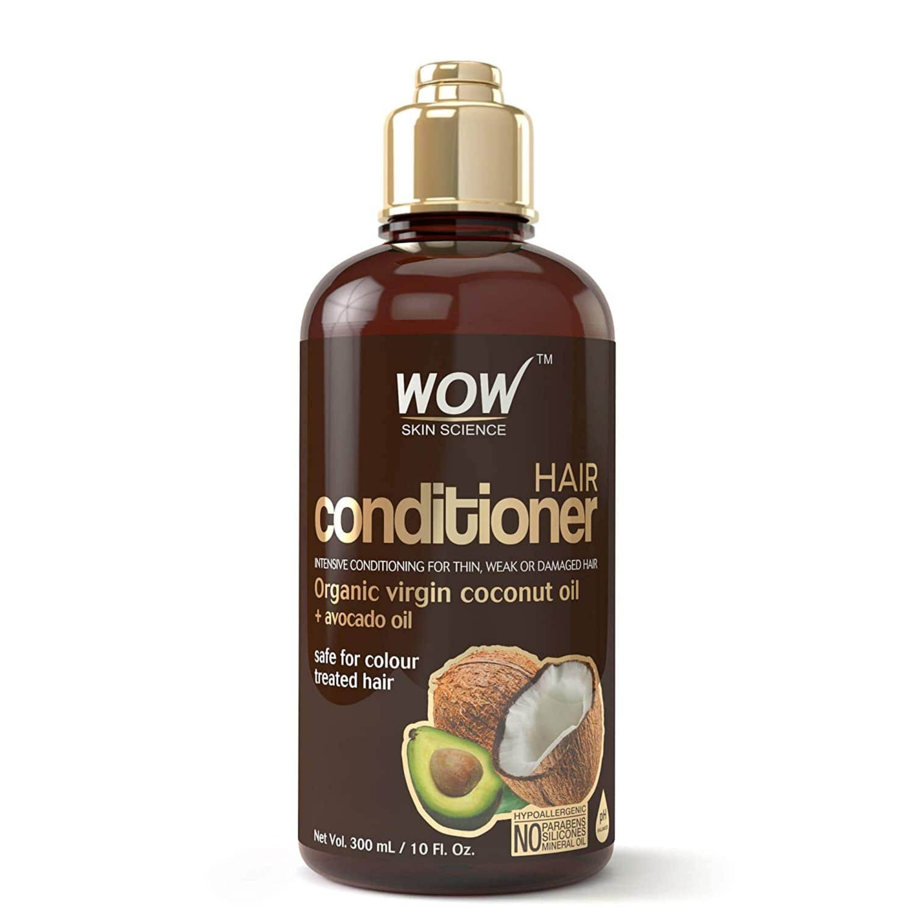WOW Skin Science Coconut and Avocado Oil Hair Conditioner - 300 mL
