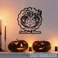 thumbnail image 2 of Craftnamesign Personalized Thanksgiving Scarecrow Metal Wall Art LED Light, Scarecrow Fall Sign, 2 of 5