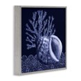 thumbnail image 3 of Stupell Industries Contemporary Shadow Shell Patterned Gray Framed Giclee Art, 24 x 24, by Paul Brent, 3 of 8