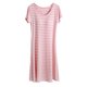 thumbnail image 4 of Camisón largo con tirantes para mujer, pijama a cuadros, talla grande, vestido de casa para mujer, vestido de pijama corto con almohadilla para el pecho, estilo fino, camiseta sin mangas integrada, ca, 4 of 4