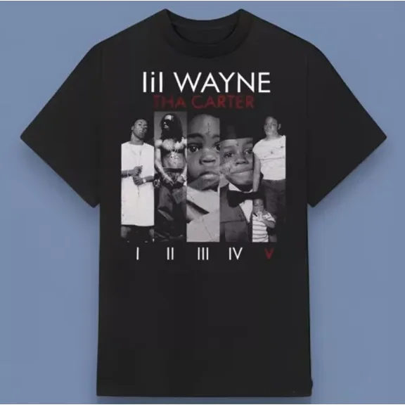 Lil Wayne Tha Carter T-shirt Gift for Friend Size S-4XL - Holiday Gift Unisex All Size