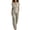 Khaki, variant on Linen Sets for Women 2 Piece Outfits Casual Half Sleeve Tops and Long Wide Leg Pants Tracksuits Lounge Set Casual Loungewear Going Out Vacation Fall Fashion Outfits