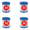 thumbnail image 1 of Générique 4 Cartouches de Filtration pour Filtre de Piscine - Type H, 1 of 5