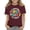 Wine, variant on Grblisyd First Day of School Shirt Girls Boys Letter Print Crew Neck Short Sleeve Tshirt Kids Back to School Graphic Tee Tops