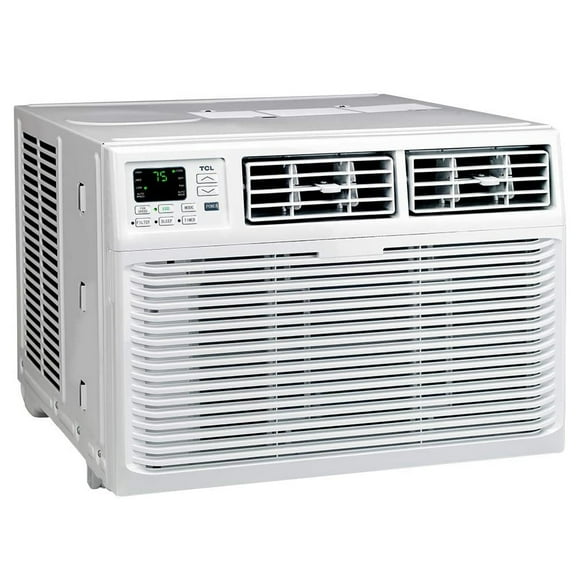 TCL 12,000 BTU 3 Fan Speed 8 Directional Cooling Window Air Conditioner, White