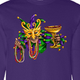 thumbnail image 4 of Inktastic Mardi Gras Jester Long Sleeve T-Shirt, 4 of 5