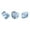 Blue, variant on 200Pcs Plastic Gems Ice Grains Colorful Stones Children Jewels Acrylic Jewels Ice Counter Diamonds Diy Crafts Beads Toy Blue Smile Home