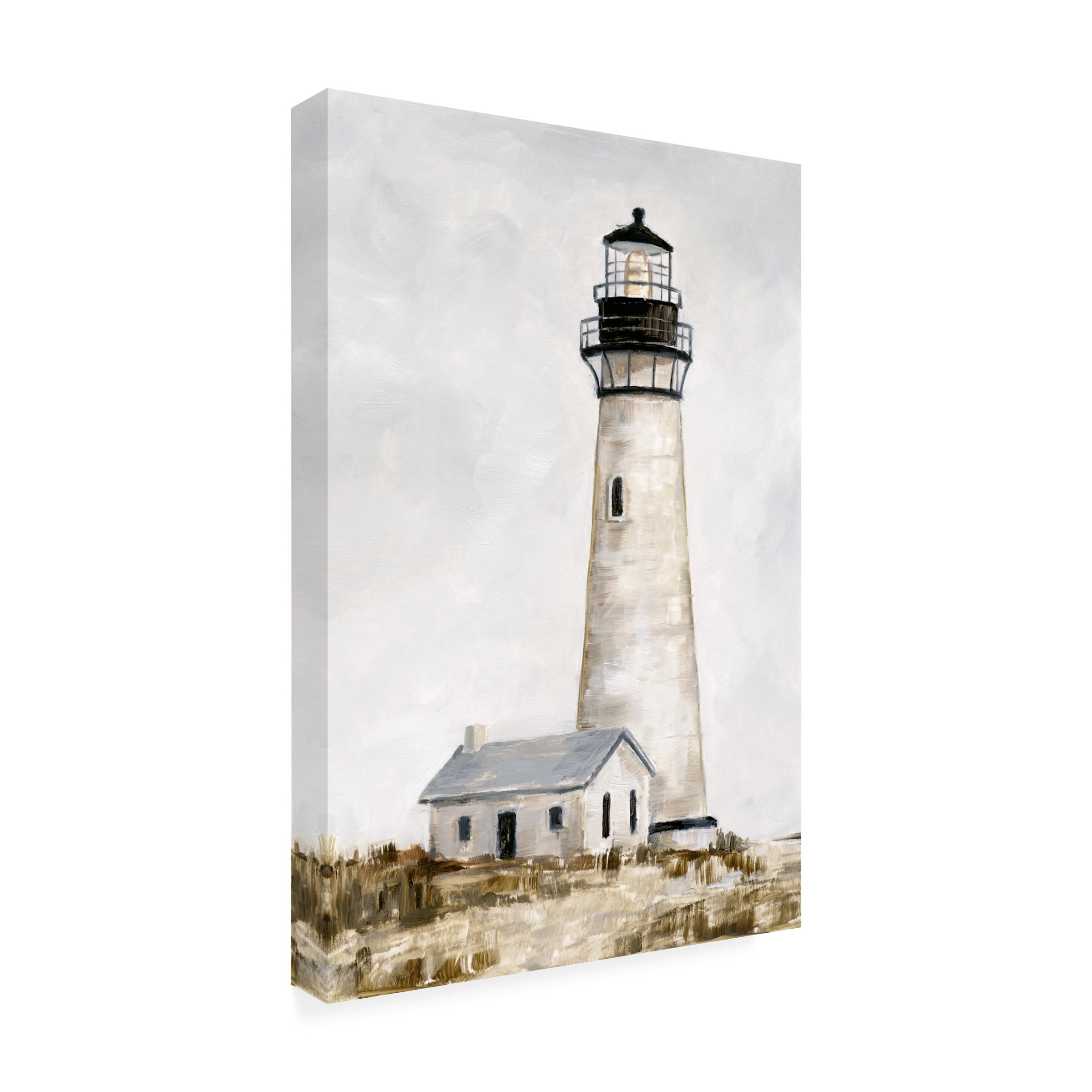Ethan Harper 'Rustic Lighthouse II' Canvas Art