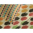 thumbnail image 4 of Ambesonne Owls Quilted Bedspread Set 3 Pcs, Retro Grunge Halloween, King Size, Multicolor, 4 of 5