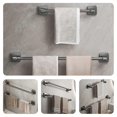 thumbnail image 4 of Bathroom Wall Towel Organizer No Drilling Metal Towel Hanger Multi-use Slipper Drying Rack, 4 of 4