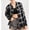 Black, variant on Oversized Plaid Shacket for Women Long Sleeve Button Down Shirt Jacket Casual Loose Fall Shirt Coat with Pocket