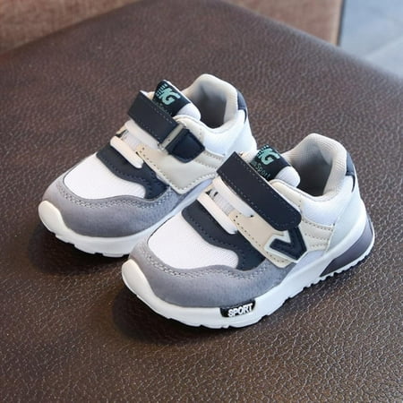 

Elaydool Kids Toddler Shoes for Baby Boys Girls Children Casual Sneakers Air Mesh Breathable Soft Running Sports Shoes Pink Gray 26