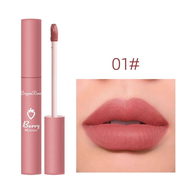 Teissuly Lip Glaze Lipstick Matte Non-fading Non-stick Cup Velvet Lip Glaze Cup Lasting Matte Lipstick Teissuly WER202401226528