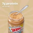 thumbnail image 3 of (2 pack) SKIPPY Natural Creamy Peanut Butter Spread, 7 g Protein Per Serving, Shelf-Stable, 40 oz Plastic Jar Twin Pack, 3 of 18