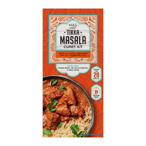 M&S Tikka Masala Curry Kit 225g, British Import (Pack of 2)
