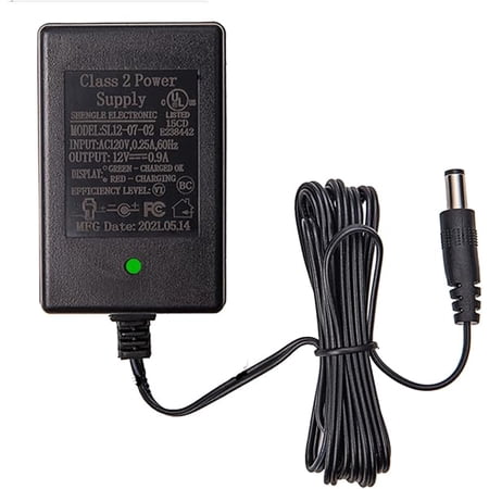 Eeyueer 12 Volt Charger for 12V Kids Powered Ride On Car 12V0.9A Charger for a Variety of Electric Baby Carriage Ride On Toy Power Adapter