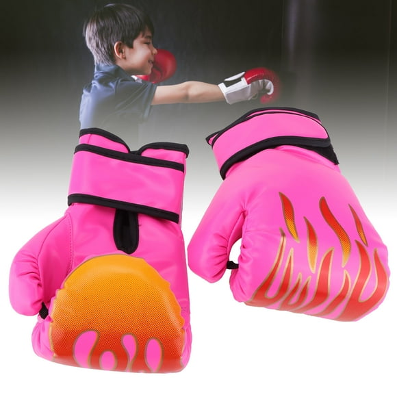 Kids Boxing Gloves, Muay Thai Gloves Soft Sweat Dissipation Comfortable 1 Pair for Muay Thai Sparring Training