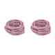 thumbnail image 3 of Sonducket 10 piezas de bandas para el cabello Bling Hairband decorativo sólido Universal protector Cola de Caballo titular Scrunchies accesorios Rosado 2piezas, 3 of 6