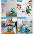 thumbnail image 4 of DolliBu Squat Panda  Doctor Plush Toy - Super Soft Panda Doctor Stuffed Animal Dress Up with Cute Scrub Uniform and Cap Outfit - Fluffy Doctor Toy Plush Gift - 7 Inches, 4 of 7
