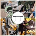 thumbnail image 4 of ABCISI Metal Stroller Handle Extender, Universal Handlebars Extender Extension for Trolley, Pram, Pushchair, Baby Stroller Carriage Accessories, 28mm, 4 of 6