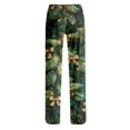 thumbnail image 4 of Satingcolo Women's Comfort Christmas Pajama Long Pants Casual Pj Bottoms for Women Drawstring Lounge Pants with Pockets, 4 of 4