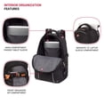 thumbnail image 4 of SwissGear 3258 Laptop Backpack, Black, 18.5-Inch, 4 of 4