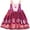Wine red, variant on ATAIKU 1-4T Snow Princess Dress Up Aprons Dress for Toddler Baby Girls, Waterproof Mess Play Clothes Halloween Gift 1PCS