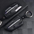 thumbnail image 4 of Funda de aleación para llave de coche CHAO para BMW Serie 1 3 5 7 530 F48 X1 X2 X3 X4 X5 X6 estilo A fibra de carbono, 4 of 5