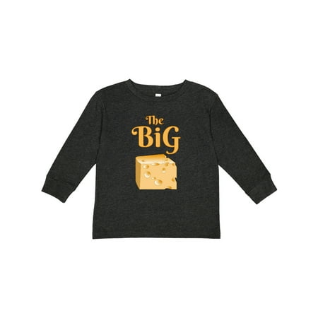 

Inktastic The Big Cheese Gift Toddler Boy Girl Long Sleeve T-Shirt