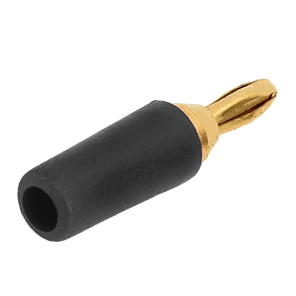 10PCS J.10007 2.5mm Brass Banana Plug Gold Plated Banana Plug Connector Instrument Test Plug