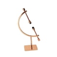 thumbnail image 2 of GUOOL Ball Holder Bracket Stones Rack Sphere Display Stand for Home Wedding Decoration RoseAureate10x4x15cm, 2 of 9