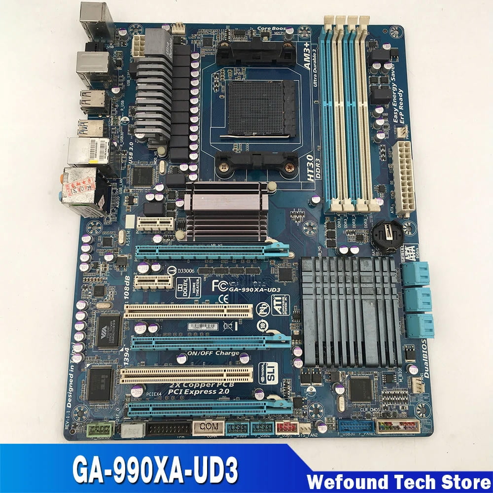 For 990XA-UD3 FX AM3 Motherboard GA-990XA-UD3