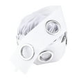 thumbnail image 4 of Cinta De Cortina Blanca Con Anillo De Plata De 42Mm, Accesorios De Cortina Diy Para Puerta De Ventana De Casa Scienceny  HA024369-01, 4 of 5
