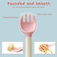 thumbnail image 4 of Baby Utensils Spoons Forks With Travel Safe Case For Babies, 4 of 4