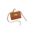 thumbnail image 2 of Bolso de hombro de cuero de PU pequeño y acolchado acolchado mini acolchado para mujer, con asa superior y cerradura metálica para uso cotidiano casual, 2 of 6