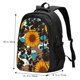 thumbnail image 5 of Fotbe Vintage Sunflowes Mochila con Estampado y Puerto USB para Hombre y Mujer, Mochila Antirrobo, Mochila de Viaje, Mochila Escolar, Mochila Universitaria, 5 of 7